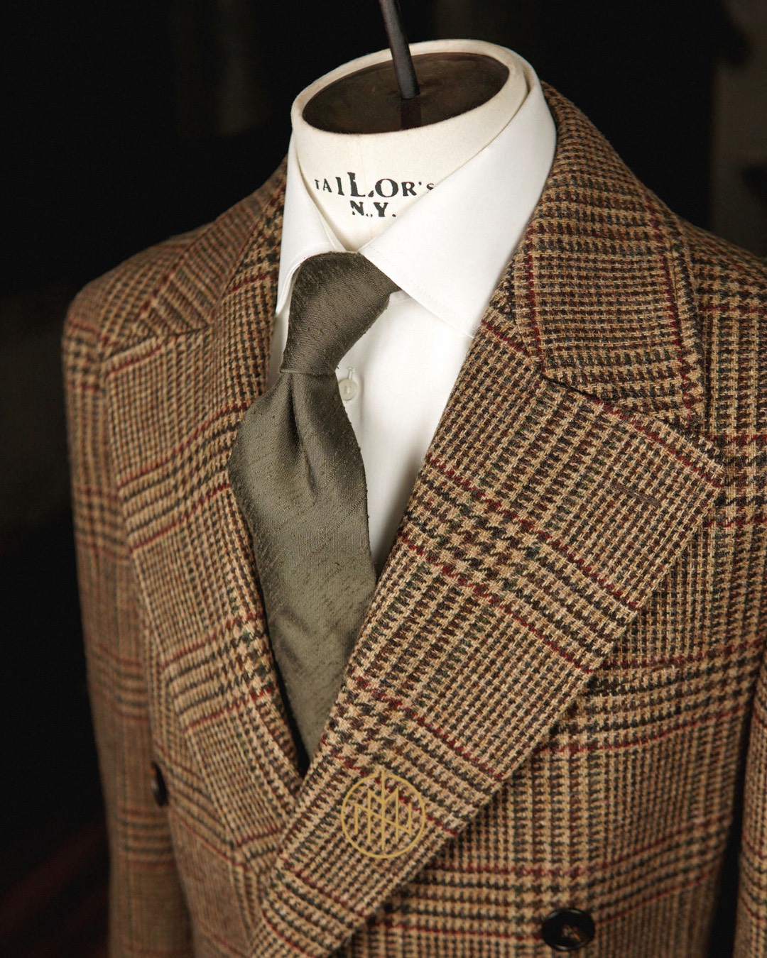 płaszcz męski british country na miarę