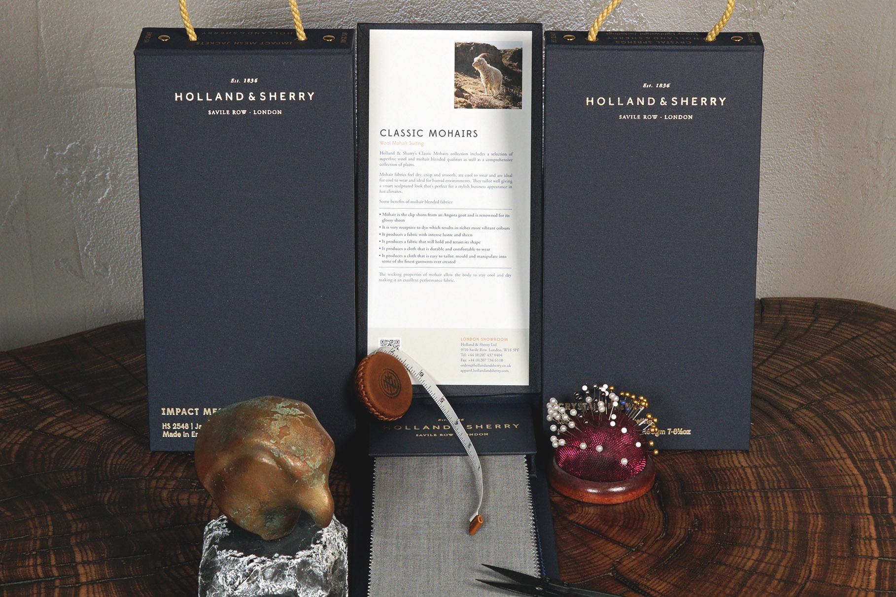 Tkaniny brytyjskie - krawiectwo miarowe Morgan & Ness