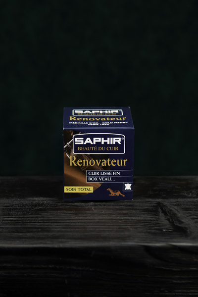 Krem do skór Saphir BDC Creme Renovateur - Renowator (oczyszczająco-regenerujący)