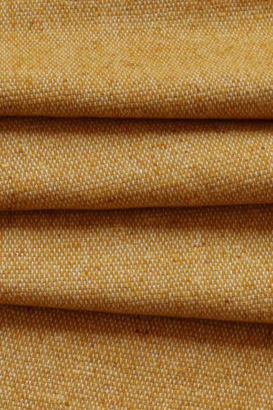 Szal z Donegal Tweedu - musztardowy (sunshine)