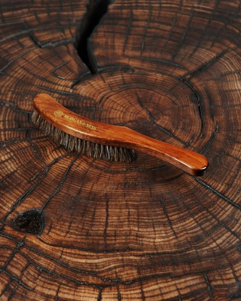 Szczotka do czyszczenia kapelusza ze szczeciny dzika