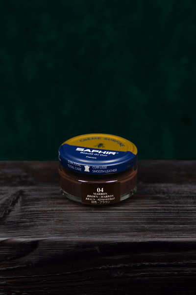 Krem do butów Saphir BDC Pommadier Creme Surfine - klasyczny brąz/classic brown (odcień 04)