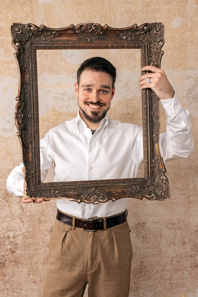 Ivy League - biała koszula long button down (OCBD) z japońskiego oxfordu