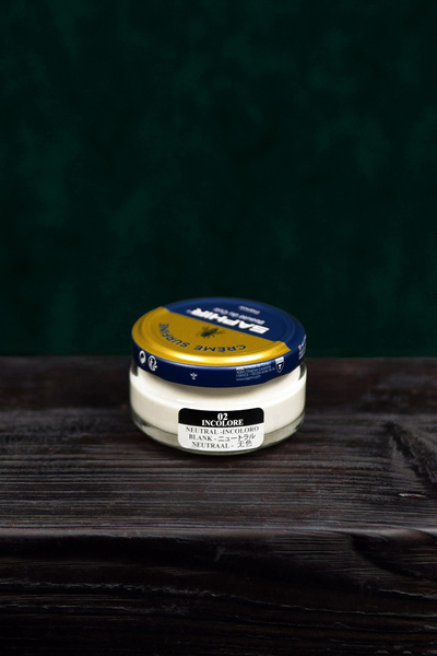 Krem do butów Saphir BDC Pommadier Creme Surfine - bezbarwny/neutralny (odcień 02)