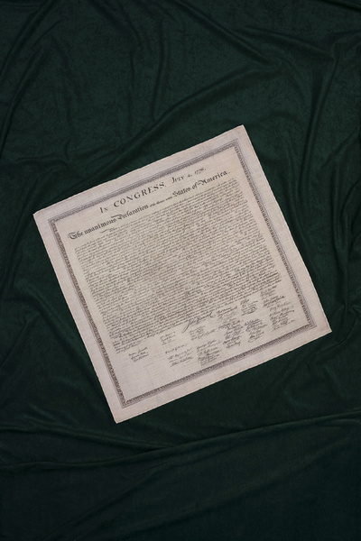 Chusta “Declaration of Independence” (William Stone) - Archive Series