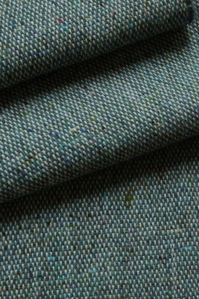 Szal z Donegal Tweedu - sosnowy (forest green)